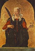 COSSA, Francesco del St Lucy (Griffoni Polyptych)  dfg Spain oil painting reproduction